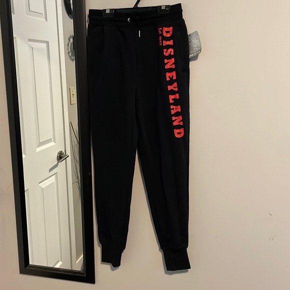 Disney Youth/Lady Black Joggers - Picture 1 of 4